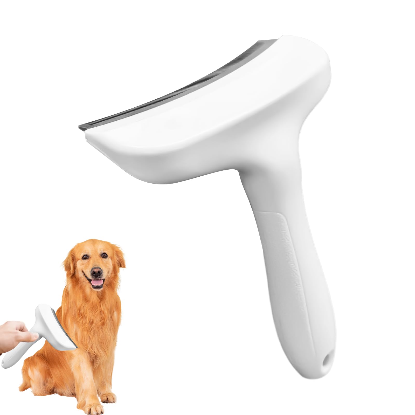 1PCS Pet Hair Remover Brush, Professional Deshedding Brush for Pets