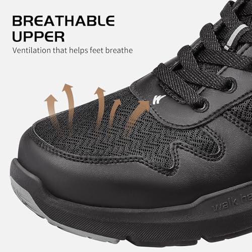 Womens Walking Shoes for Plantar Fasciitis, Arch Support Women Sneakers, Non Slip Orthopedic Shoes with Shock Absorption4