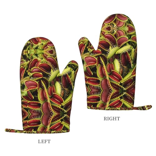 Gants de cuisine pour éviter les brûlures au four avec maniques en silicone souple