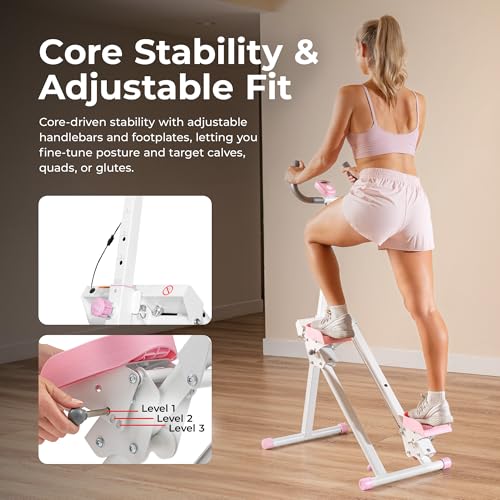 Image of Sunny Health & Fitness Climbing Stair Stepper for Home Gym