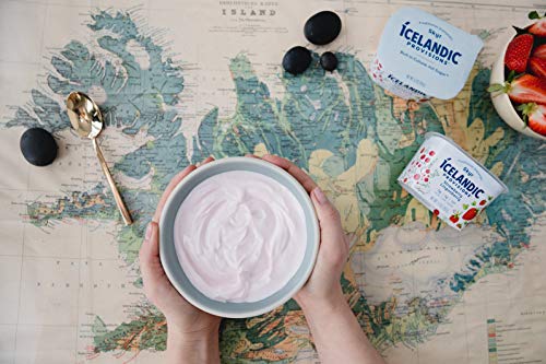 Icelandic Provisions Skyr Yogurts, Strawberry & Lingonberry, 5.3 oz - Thumbnail 4