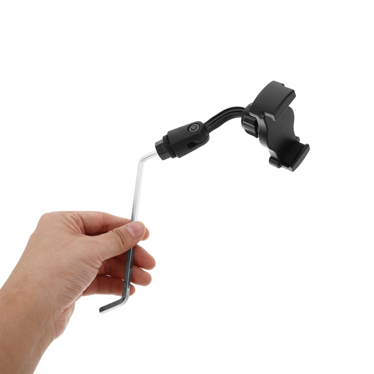 BESTonZON Supporto per telefono per sassofono, supporto telefono sassofono, telefonico sassofono, morsetto sassofono, Black Abs