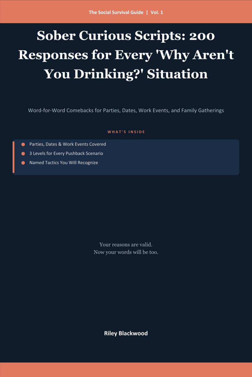 Sober Curious Scripts: 200 Responses for Every 'Why Aren't You Drinking?' Situation: Word-for-Word Comebacks for Parties, Dates, Work Events, and Family Gatherings (The Social Survival Guide)