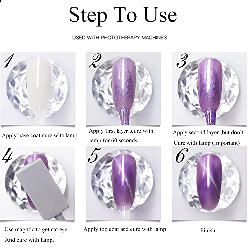 Allenbelle Smalto Semipermanente Magnetico Nail