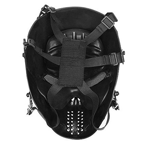 image for XINGZHE Airsoft Mask Full Face - Scary Skull Halloween Ghost Mask - Ta