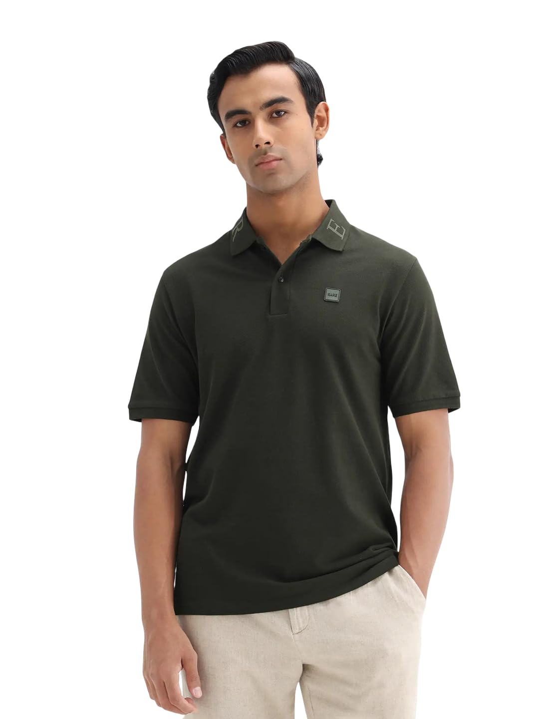 rare rabbit Regular fit Plain Polo-picture-19