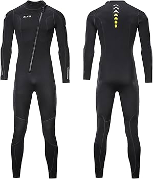 Amazon | ウェットスーツ メンズ 3mm ネオプレン フルスーツ フロント