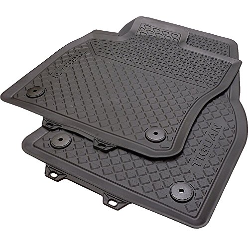 Volkswagen 5NB06150082V Allwetterfußmatten Set Vorne/Hinten, schwarz