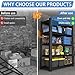Nexvrtau 5-Tier Heavy Duty Garage Shelving Unit, 3000 LBS Capacity Metal Storage Rack 72