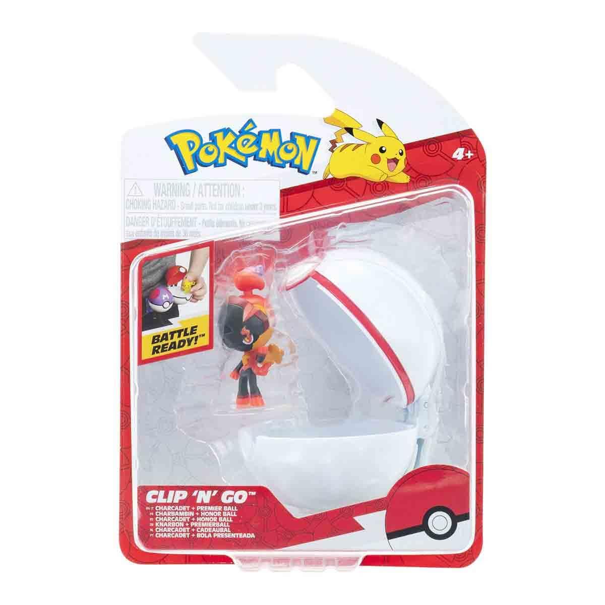 Amazon.com: Pokémon Clip 'N' Go (Charcadet with Premier Ball) W20