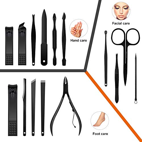 Kit cure-oreille et coupe-ongles SCRUBY rouge, le coffret soin idéal - 4