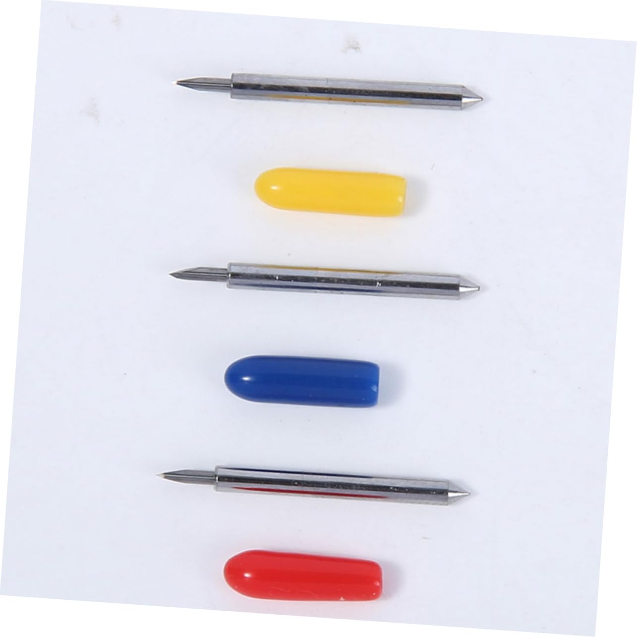 Tofficu 200stücke Ersatzklingen Für Schneidplotter Klingen Für Präzise Schnitte Kompatibel Mit Verschiedenen Schneidmaschinen Für Feine Materialien Wie Magnet Und Chipboard Langlebig