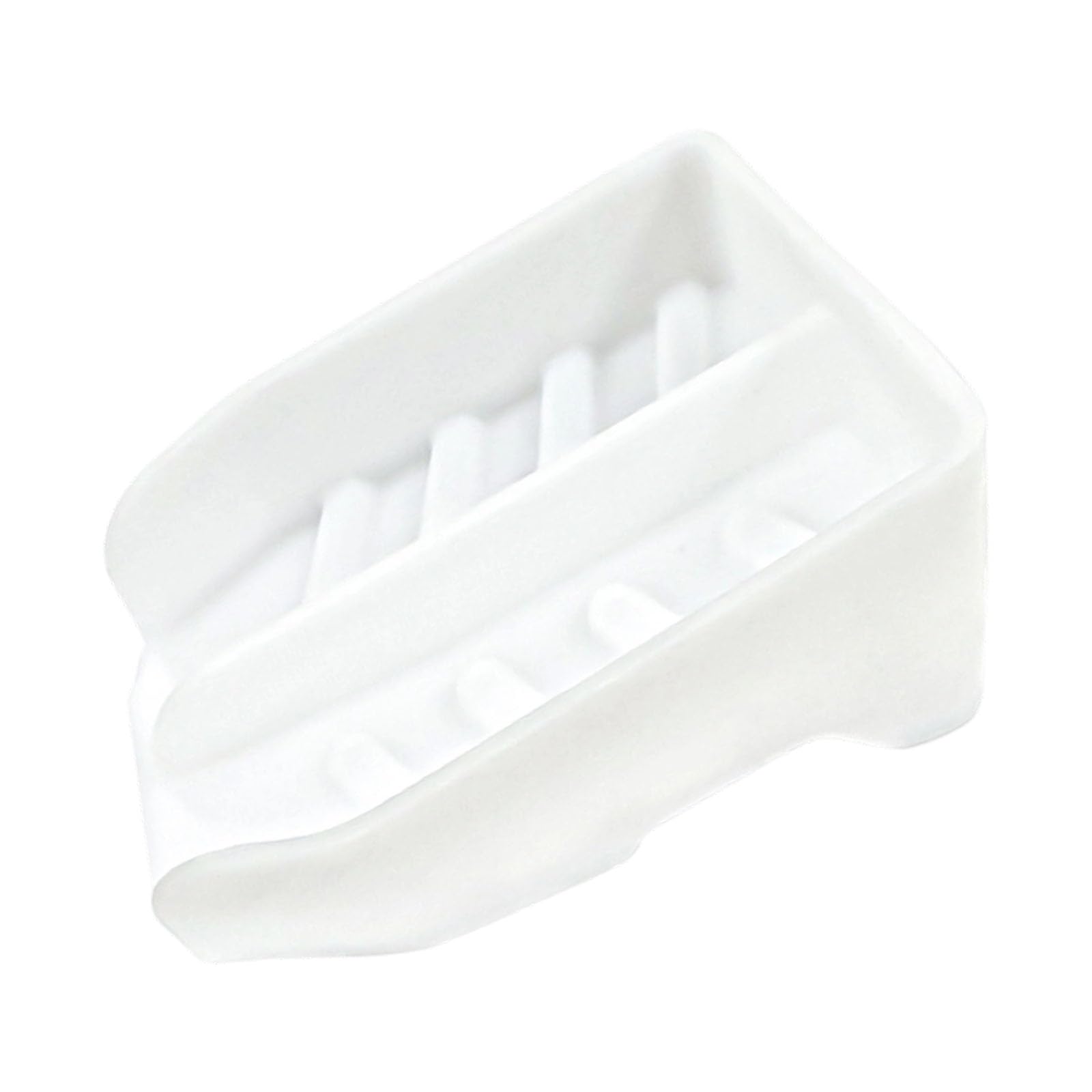 Buxuaaaa White Silicone Sponge Holder Replacement Raised Silicone Soap With Drain Spout Cleaning Tool Storage Rack Enduring Cleaning Tool Storage Rack