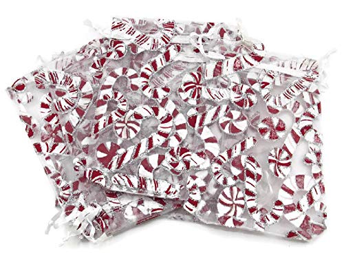 SiAura Material - Organza sacchettino Natale