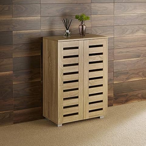Home Source Oslo 2 Door Shoe Cabinet Cover