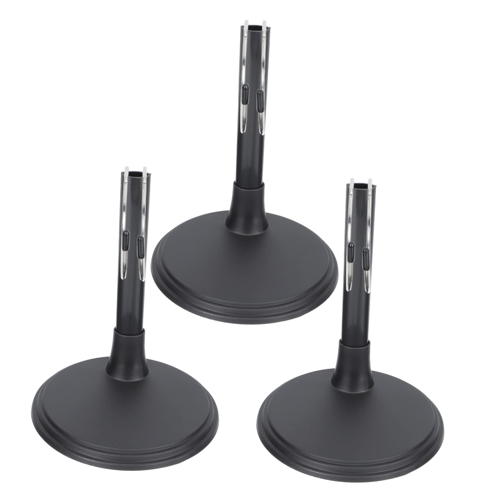 BESPORTBLE 3pcs Doll Stand Sturdy Doll Display Racks for Safe Holding Chic Design for Rooms Practical and for Organizing