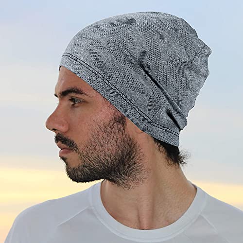 Image of WTACTFUL Cooling Skull Cap Breathable Mesh for Men Women | Lightweight Mesh Thin Quick-drying Moisture-Wicking Motorcycle Cycling Summer Sports Helmet Liner Hard Hat Liner