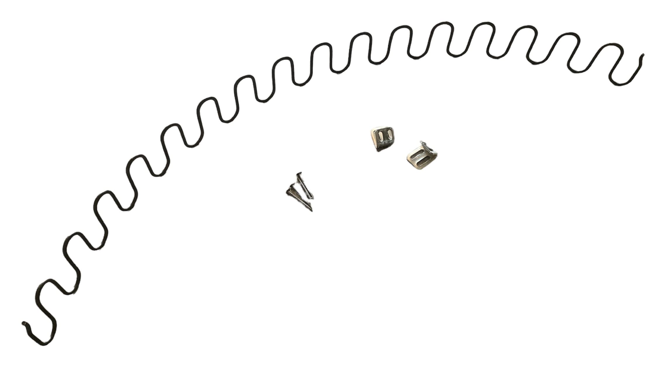 1 x 27" MASTA Upholstery Replacement Sofa Spring - Including Clips and Nails - 27 Inch - 1 Pc - Serpentine Zig Zag Chair Repair Spring