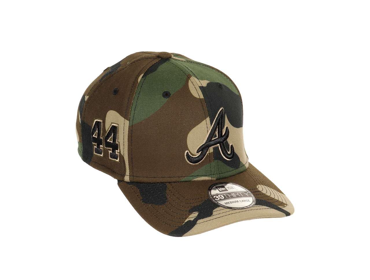 New Era Atlanta Braves MLB 44 Camouflage 39Thirty Stretch Cap โ image 1