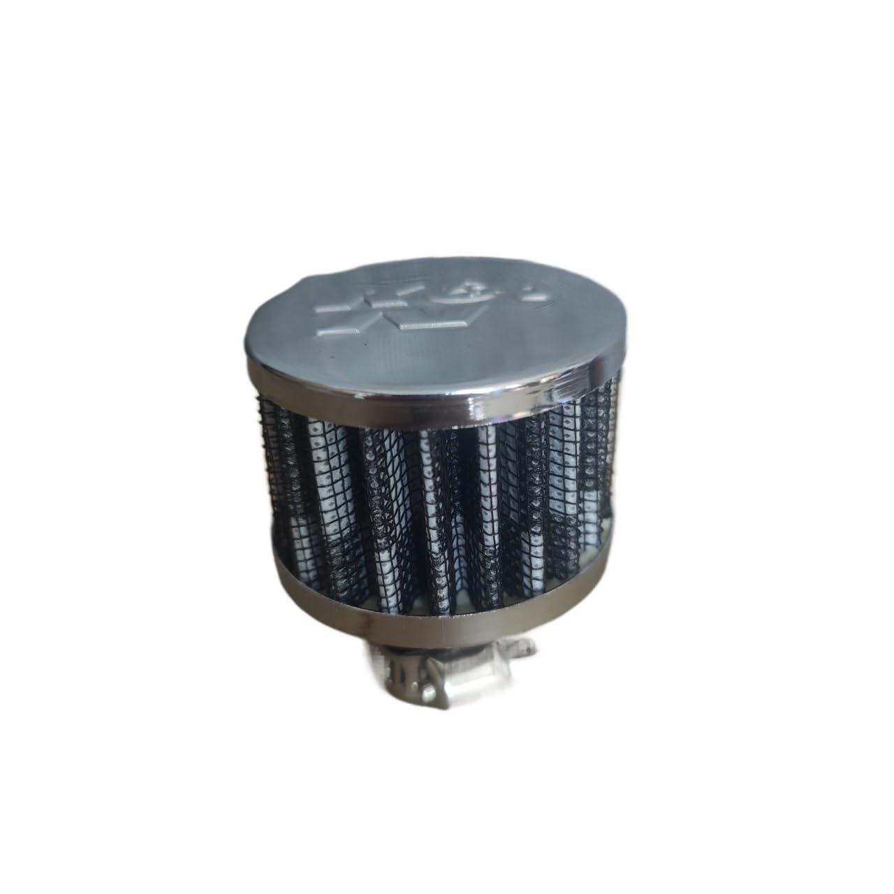 Motorbike luchtfilters universeel 12 mm auto luchtfilter voor motorfiets koude luchtinlaat hoge stroom carter ventilatie cover mini ontluchtingsfilters filter (kleur: blauw