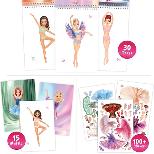BSCOOL Sticker Dress Up Books - Image 4