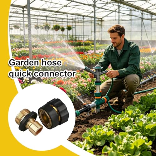 Raccords à connexion rapide anti-fuite : ajustement précis avec 4 joints