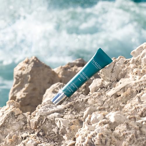 THALGO Spirulina Boost 2.0 Vitalisierende Augen-Pflege, 15 ml mit integrierten kühlenden Edelstahlkügelchen