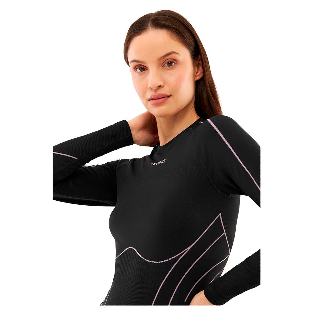 VIKING Passamontagna Maschera da Sci Protezione dal Freddo Protezione Viso Fleece Balaclava 3190, Rosa Chiaro