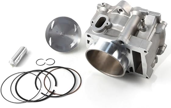 Big Bore Cylinder Kit 102mm 700cc Cylinder Kit Fit Motorcycle Piston Gasket Fit For RAPTOR 700 700R YFM700RYR GYTR Edition 2007 Big Bore Cylinder Piston Kit(Black)