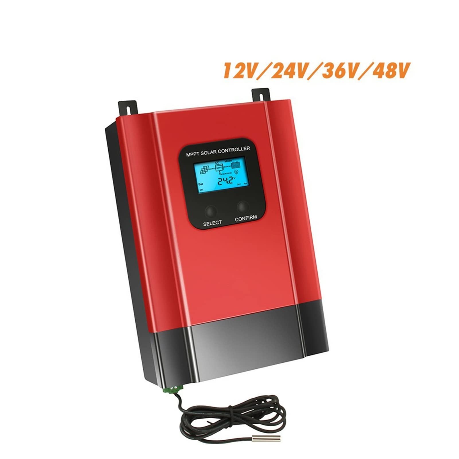 Kontroler ładowania słonecznego, Słoneczny Kontroler MPPT, Ładowanie 12 V/24 V/48 V(50A)