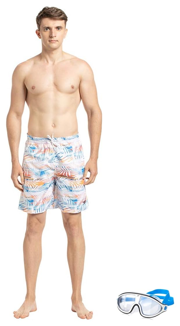 Speedo 811775C750 Biofuse Rift GOG V2 Au Blue/Clear, 1SZ Essential Vintage 18" Watershorts For Male (Size: Xxl,Color: White/Mango/Sky Blue)-image-41