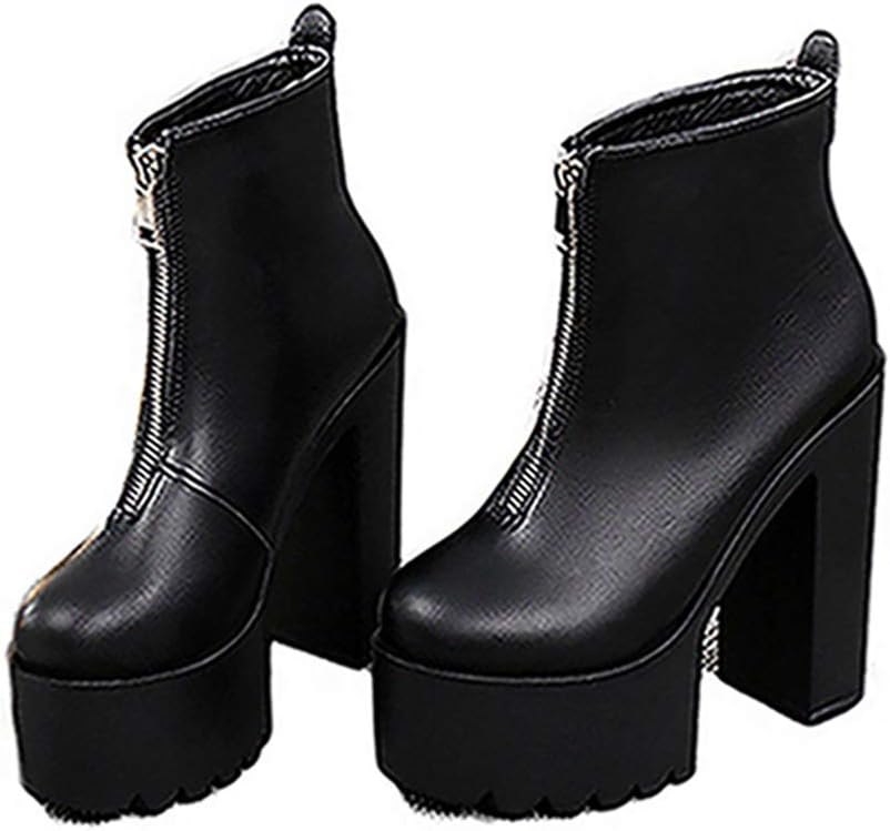 ♥︎美品♥︎ダイアナ ショートブーツ サイドジップ チャンキーヒール