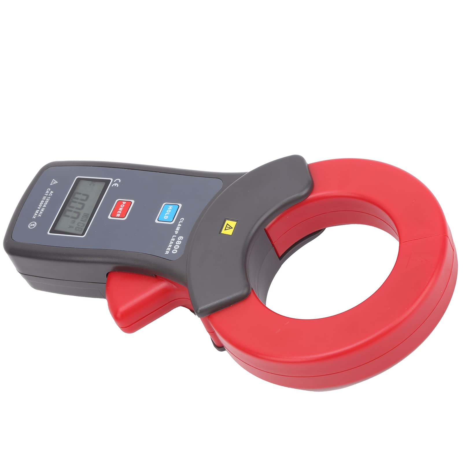 Hyuduo Tester di Corrente di Dispersione a Pinza, Materiale ABS, Facile da Usare, Archiviazione Dati e Misurazione Ad Alta Precisione per Elettricisti e Professionisti della Manutenzione