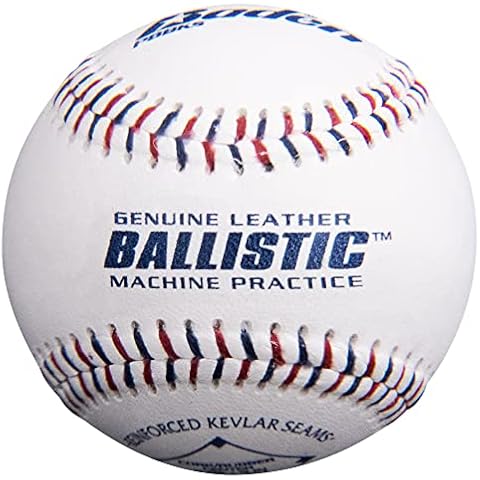 Baden Ballistic Leder Pitching Maschine Basebälle Cover