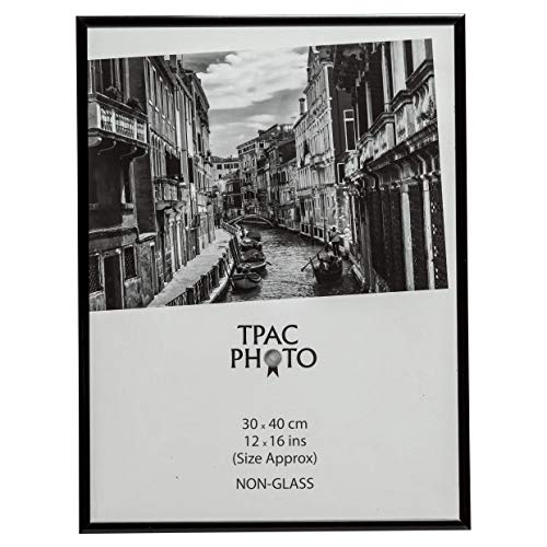Photo Album Company /PAAF3040B-BLK - Marco de Fotos de Aluminio 30 x 40 cm, Color Negro