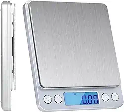 Mini Balança Digital de Alta Precisão 0,1g-2kg Profissional - Cozinha e Uso Profissional