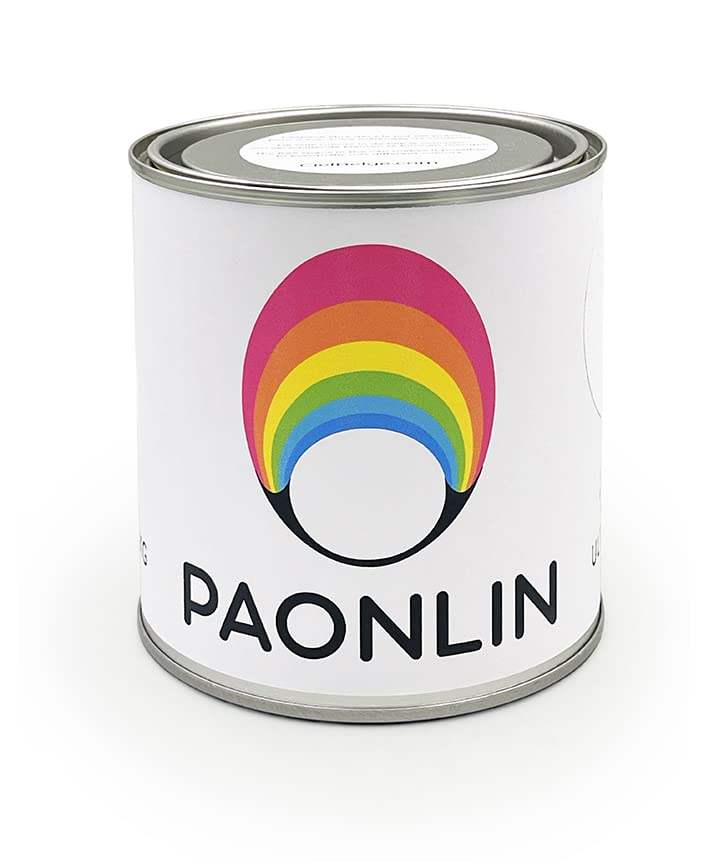 PAONLIN Peinture - Blanc Titanal Ultra Mat - Intérieur et Extérieur - Multisupport - Le choix de la qualité et de la beauté - 1 Kg