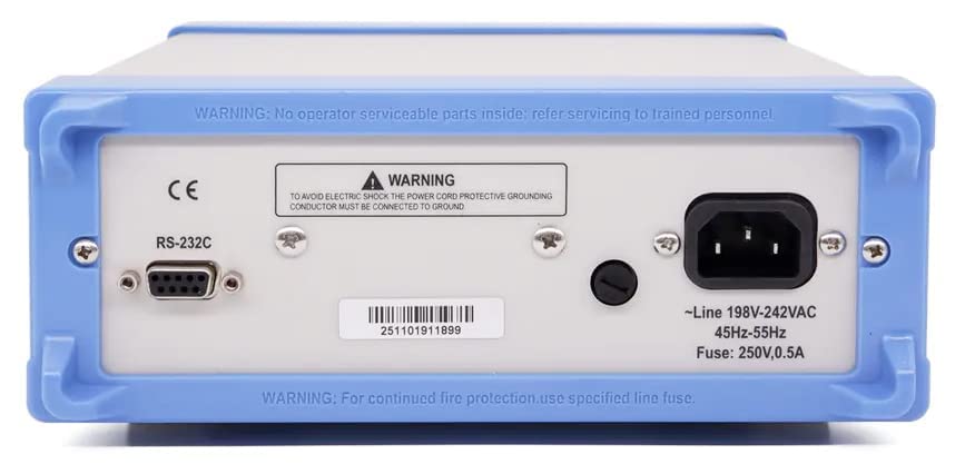 Micro Ohm Meter DC Low Resistance Tester Low Ohm Meter Tester DC Low Resistance Testing Instrument with Measurement Range10μΩ to 200kΩ Accuracy 0.2% 0.8 inch LED Display