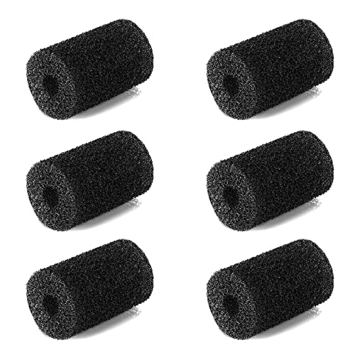 MUSCCCM for Polaris Pool Cleaner Parts, 6 Pack Sweep Hose Tail Scrubbers Replacement for Sweep Pool Cleaner Fits Polaris 180 280 360 380 480 3900