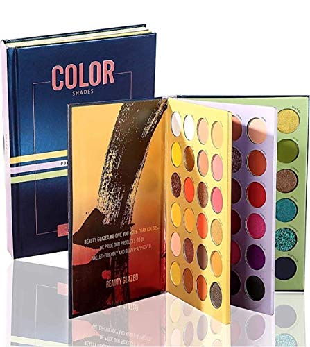 Makeup Palette Combination with 3 Layers All In One Makeup Set High Pigmented 72 Colors Pressed Powder Eyeshadow Color Shades Palette Make Up Eye Shadow