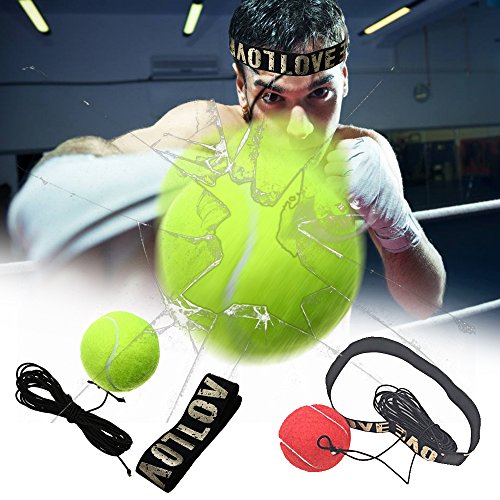 Bola de treinamento de resposta, Romacci Boxing Balls Speedball Reaction Speed ​​Ball Response Train