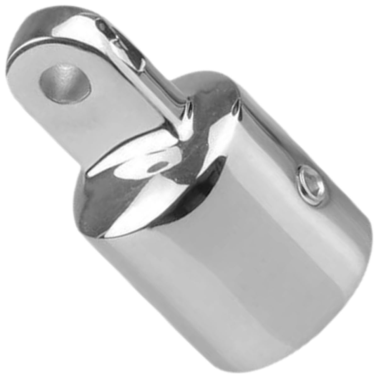 BESPORTBLE 4 Pièces Parties Supérieures du Bimini Accessoires De Bateau Hauts pour Bateaux Chapeaux D'auvent De Yacht Tops Économiseur De Traverse Charnière Marin Acier Inoxydable Silver