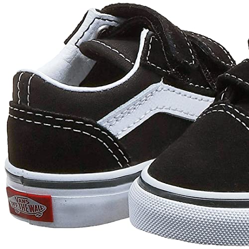 Vans Unisex-Child Old Skool V-K, Black, 5 Infant #TOP7