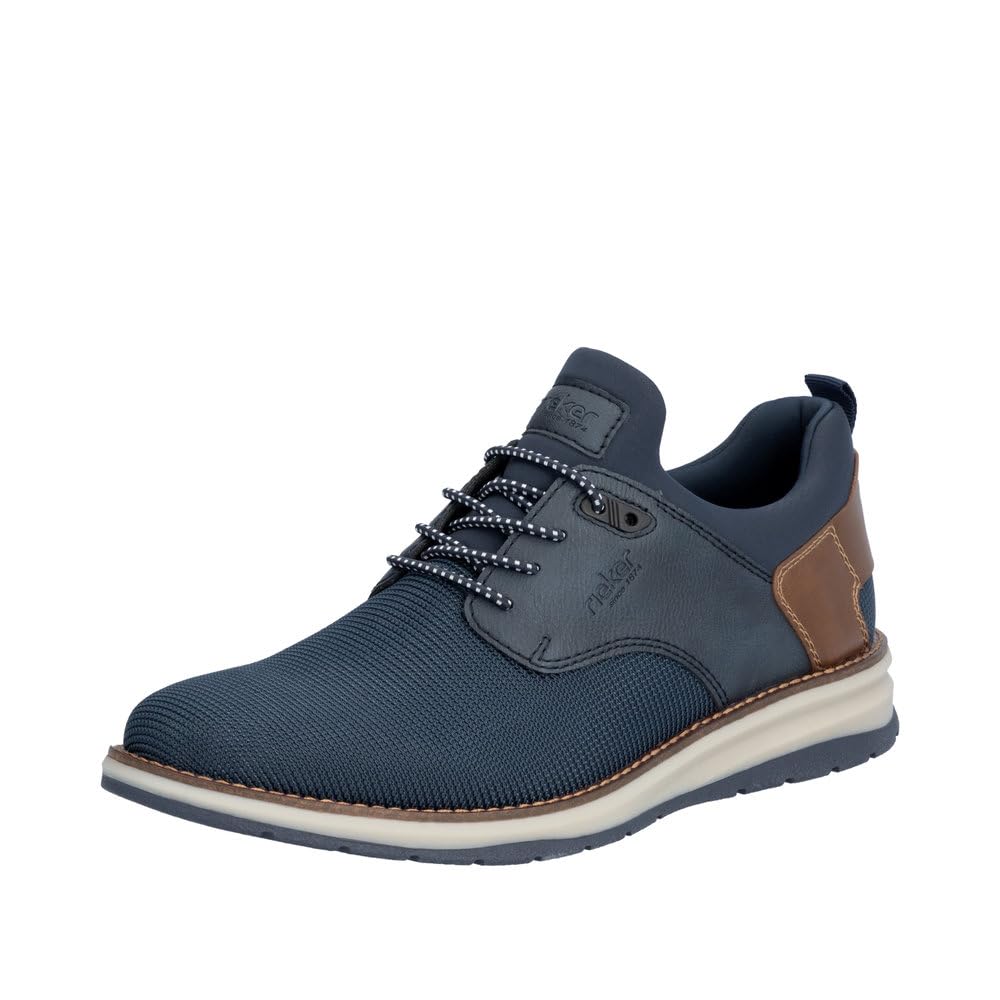 Rieker HWK Herren Halbschuhe Sneaker Low Slipper schwarz/braun schwarz