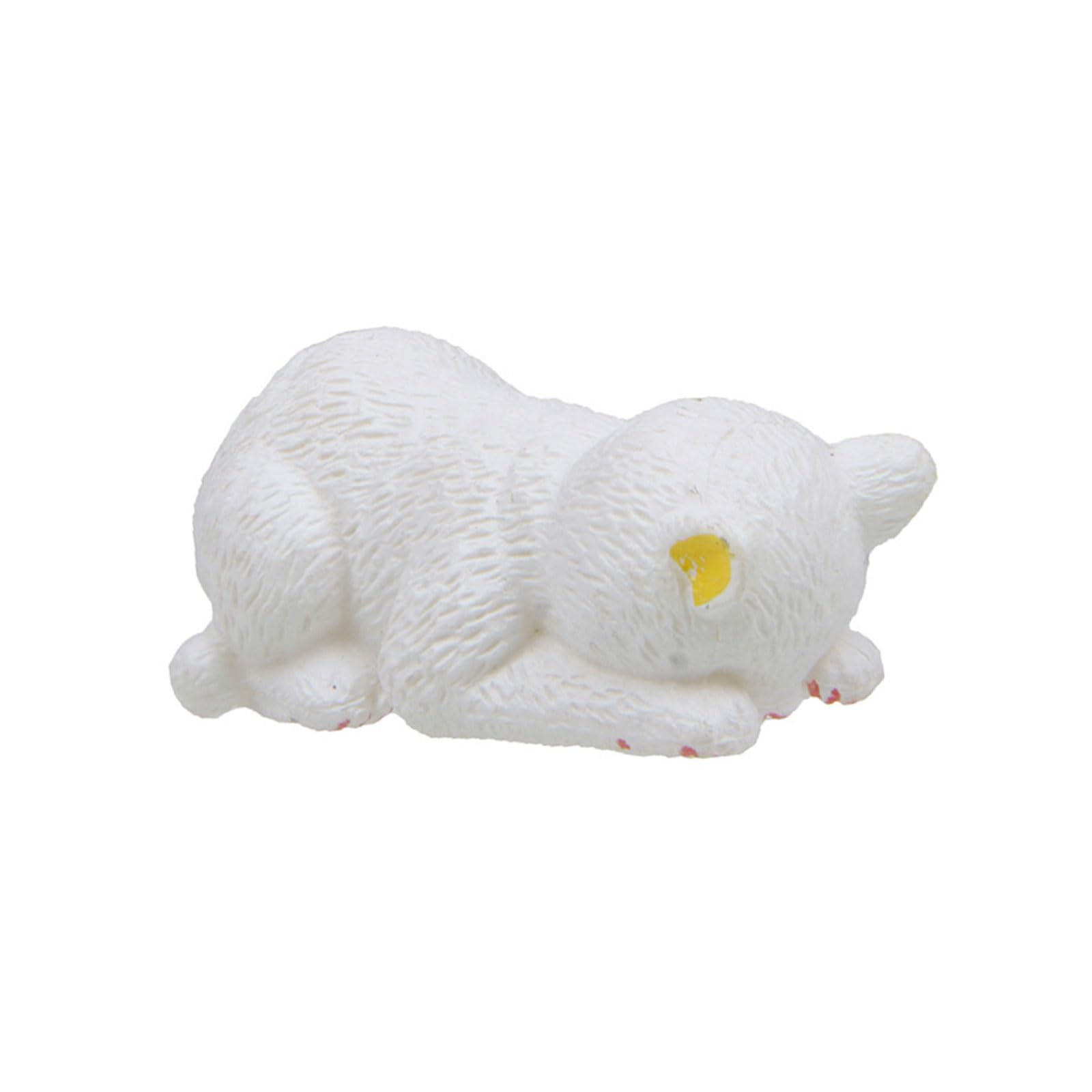 Tsophreniq Miniature Facepalm Sculptures Projects Bookshelf Display, Home Decorative Accents PVC Animal Miniature Statue
