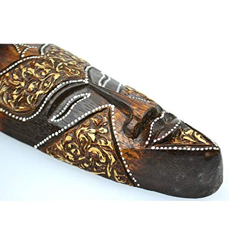 Maschera in legno 30 cm – Decorazione Etnica Chic stile africano.