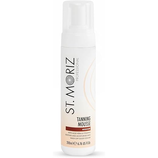 St. Moriz Self Tanning Mousse Medium 6.7 oz
