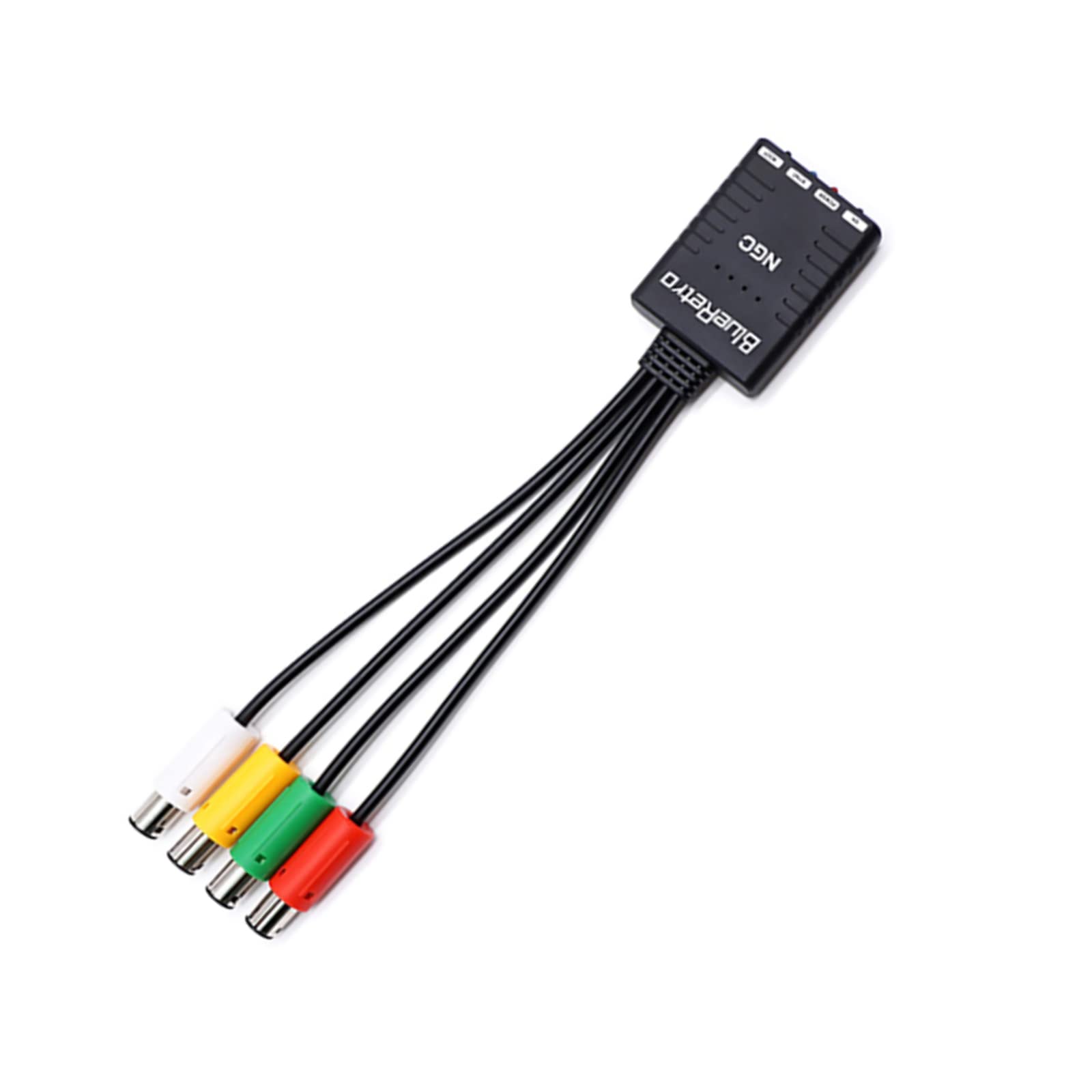 DAGIJIRD Adaptateur Bluetooth pour manettes sans fil - Prend en charge 4 joysticks Bluetooth pour NGC GameCube