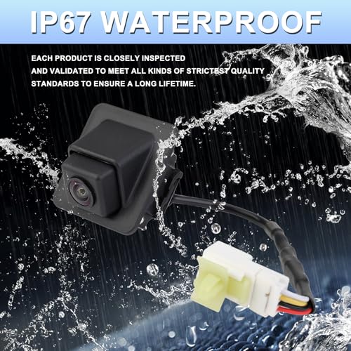 Image of Rear View Backup Camera Compatible with 2011 2012 2013 Hyundai Elantra Park Assist Camera Replaces # 957503X105