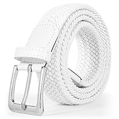 H-white-silver Buckle